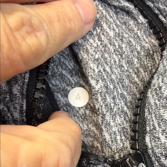 Lululemon zip up Gray‎ Jacket - Picture 10 of 11